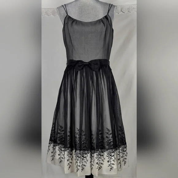 Adrianna Silk Cocktail Dress - Picture 1 of 9